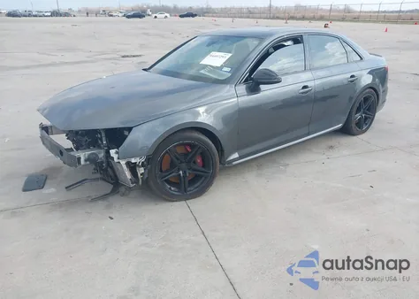 2018 Audi S4 3.0T Premium Plus z USA, uszkodzony, nr VIN WAUB4AF46JA014152